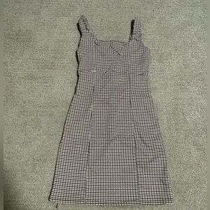 Altar'd State Checkered Midi Dress